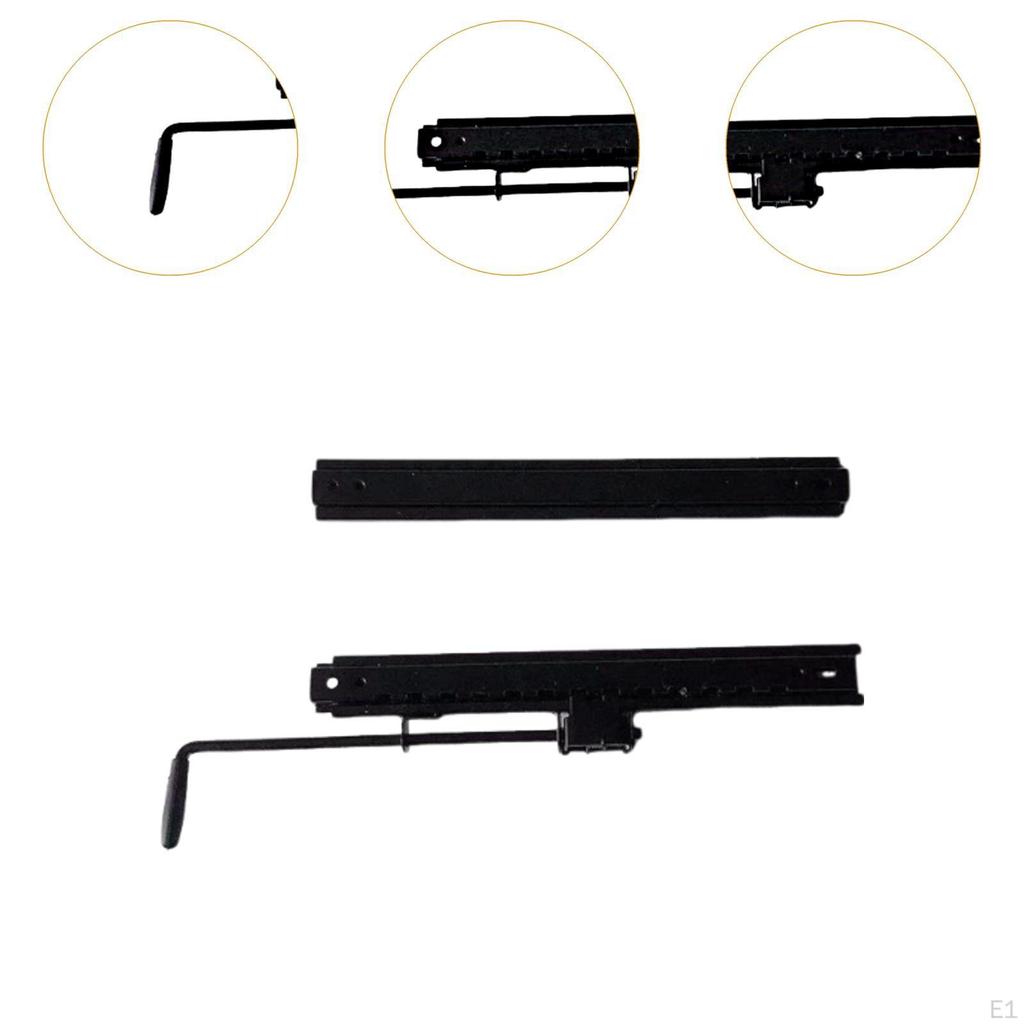 Vehicle Seat Slider Track Sturdy Auto Accessories Slide Rail