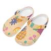Trendy Printed EVA Clogs for Women Men Lightweight Breathable Slip On Casual Shoes Soft Sole Summer Sandals Everyday Wear