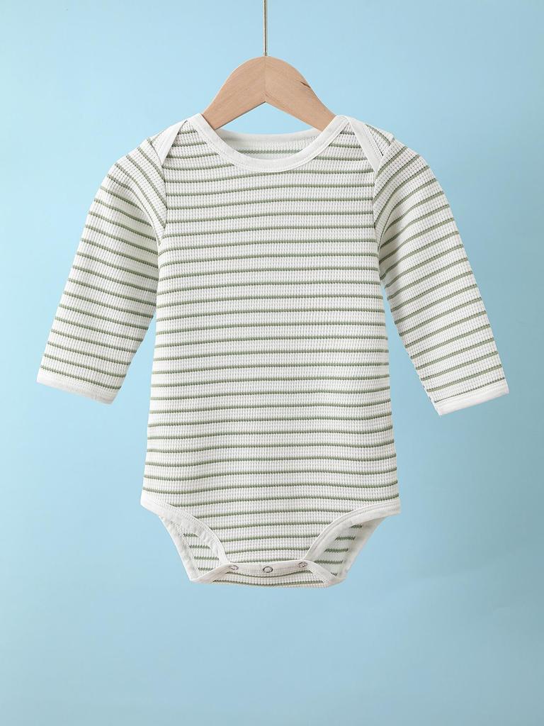 Baby Girl Cotton Long-Sleeve Summer Jumpsuit for Newborns - Air-Conditioned, Boneless Design