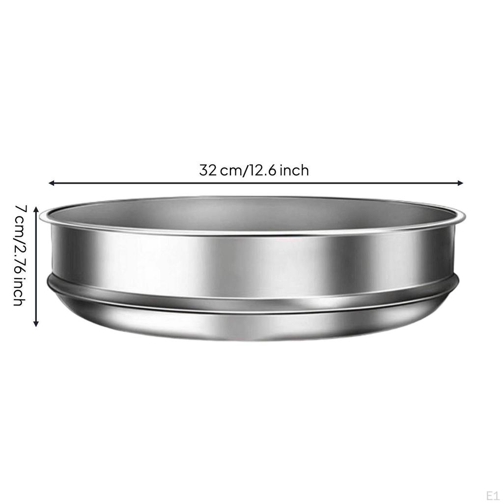 Stainless Steel Lid HighDomed Dome Polished Pot Cover for Home Cooks, Kitchen, Steaming 32CM