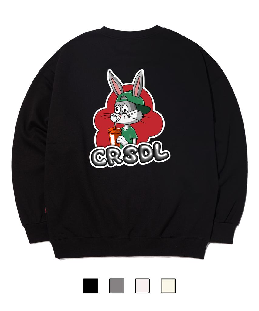 CREAM SODA LAB Shocking Rabbit Sweatshirt (Type A)