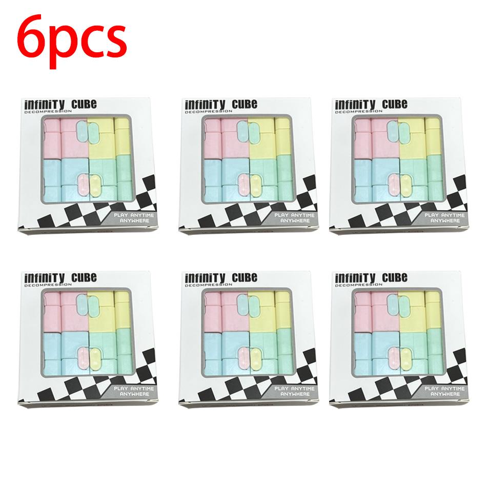 New Puzzle Cube Durable Exquisite Decompression Toy Infinity Magic Cube For Adults Kids Fidget Toys Antistress Anxiety Desk Toy