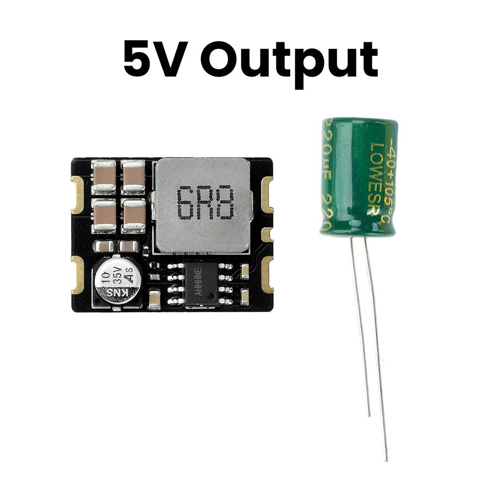 DC 5-30V 5A Step-Down Module Output 3.3V/5V/8.4V High-Current DC Synchronous Buck Module DC-DC Step-Down Converter Power Module