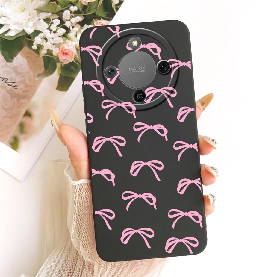 For Honor X9d Case Magic8 Lite Cute Fashion Cartoon Cover Soft TPU Phone Case For Honor Magic 8 Lite X 70 HonorX9d HonorX70 Bags