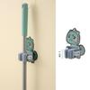 Self Adhesive Wall Mop Holder Brush Broom Organizer Rack Multi-Purpose Door Key Umbrella Hanger Hook Bathroom Toothbrush Storage