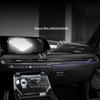 LHD For Hyundai Palisade   ABS carbonfiber Interior Dashboard Air Conditioner outlet  Center Trim Air Vent panle Frame
