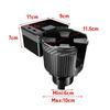 Car Drink Holder, 2 in 1 Smartphone Charging, Includes 2 USB Ports, Smartphone Holder,