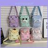 Kids Nylon Crossbody Bag Lightweight Waterproof Backpack For Preschoolers** Characters Included)