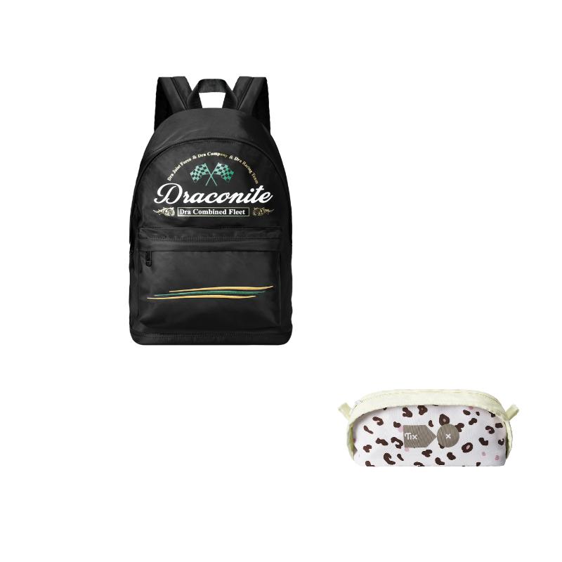 DRACONITE Polyester Backpack Regular Unisex Blue DRA1088