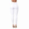 2024 Trendy Women's Ripped Denim Pencil Pants - European & American Style, Hip-Hugging Design