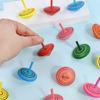 10-30Pcs Colorful Wooden Gyro Mini Spinning Toys Kids Birthday Party Favors Gift for Guests Pinata Goodie Bag Filler Finger Game
