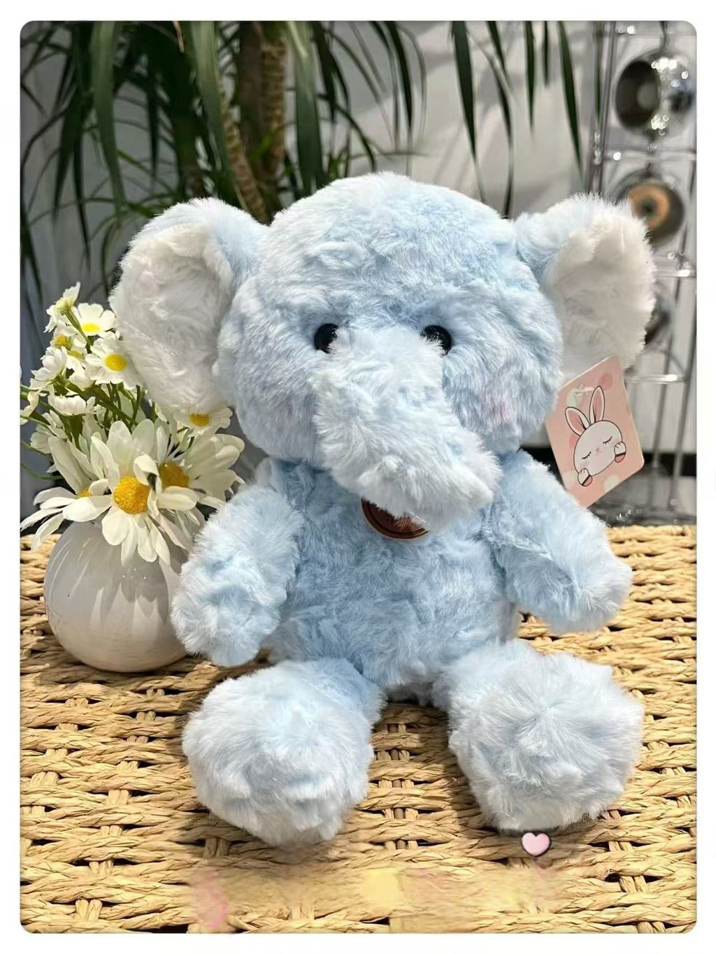 Forest Animal Plush Toy Elephant Cute Stuffed Animal For Kids Gift Elephant