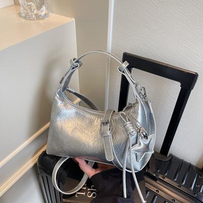Tragbare Mode-Eimertasche Damen-Trend vielseitige Umhängetasche Sommer Nischen-Design Achseltasche
