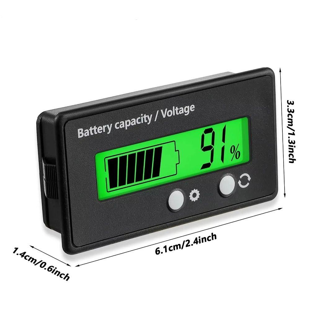 Voltage Meter Battery Capacity Indicator Monitor Voltage Meter  Capacity Monitoring