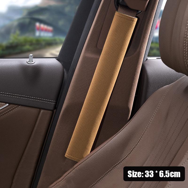 Car Seat Belt Cover Suede Safety Belt Shoulder Cover Protection Pad For Tesla Model 3 Model S Model Y Universal Accessories