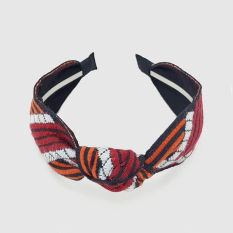 LALA Lattice Knot Hairband - Orange