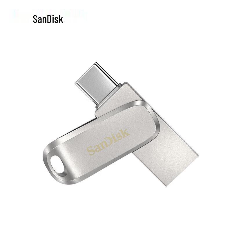 SanDisk Ultra Dual Drive Luxe USB Type-C 64GB Flash Drive