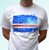 Capo Verde bianco bambini ragazzi T-Shirt bandiera moderno cabo verde top regalo s s taglia bambini