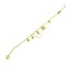 Very Good LOUIS VUITTON bracelet Bracelet Blooming gold Women M1485A Used