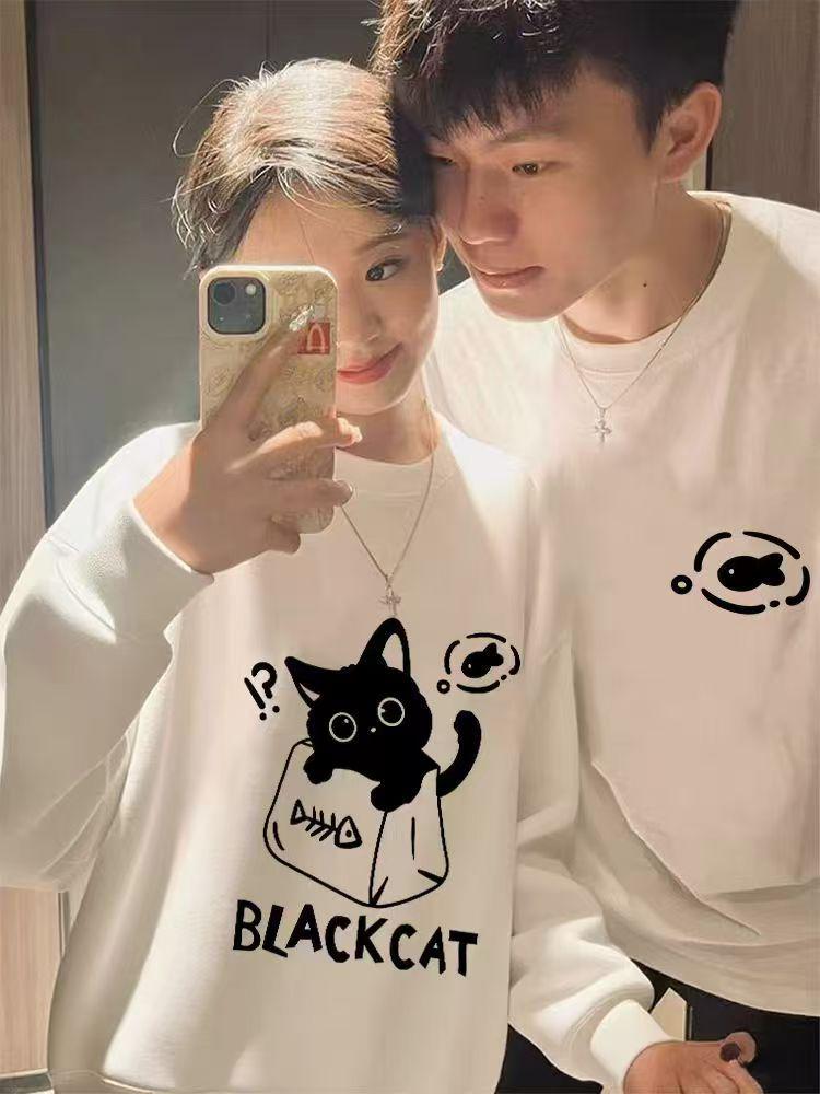 2025 Autumn/Winter Couple Hooded Sweatshirts - New Matching Tops for Men & Women