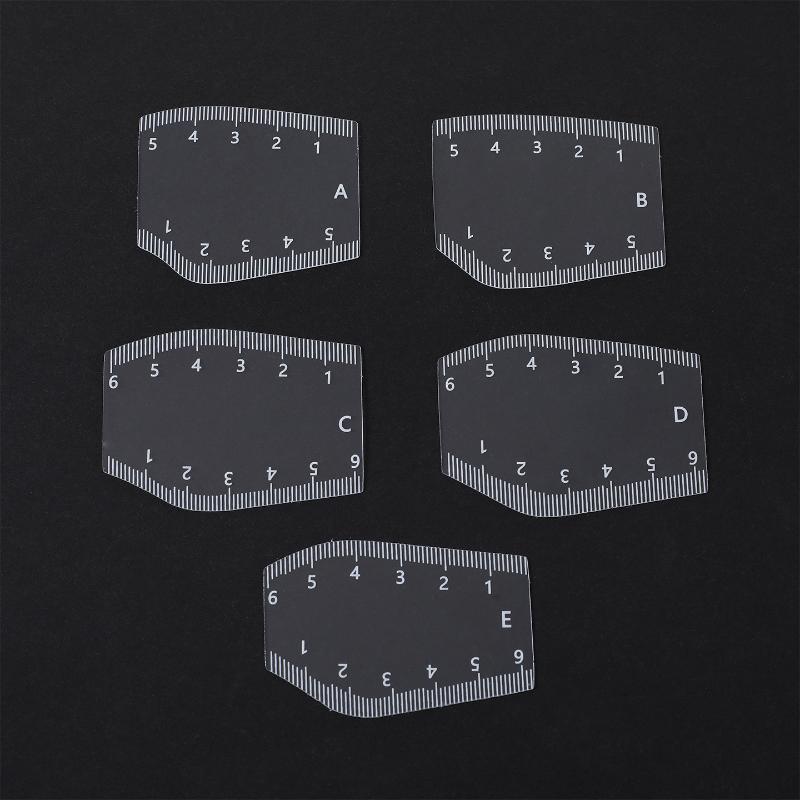 5Pcs Eyebrow Shaping Stencil Kit Get Professional Result Multi-Style Brow Template Set for Home & Salon Use