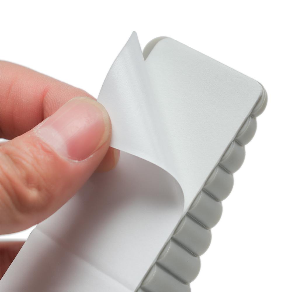 ABS Silicone Anti-Collision Self Adhesive Door Wedge Floor Block Wall Protector Door Stopper