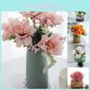 Elegant Fake Flower Bunch With Realistic Appearance For Garden And Party Decor
