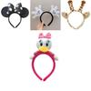 Cartoon Minnie Mickey Ear Headband For Adults And Children Cute And Sparkly Butterfly Bow Hair Accessories