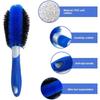 2Pcs Wheel Brush Set - Car Wheel Brush and Rim Brush Washing Tool for Car Alloy Wheel with Grip Handle, Alloy Rim Cleaner Tire Scrubber