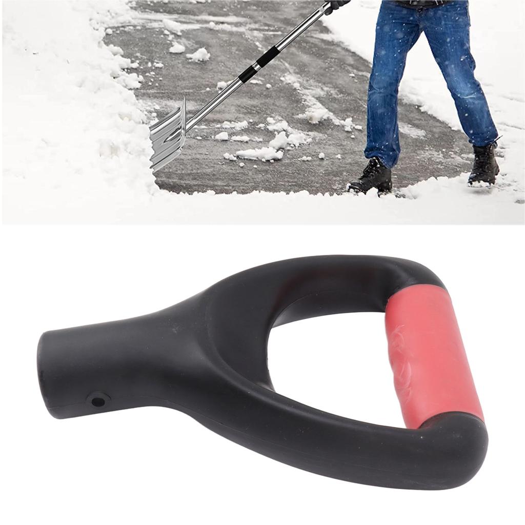 3,2 cm Spadehandtag Ergonomisk Design Multifunktionell Robust Spade D-handtag för Grävning Krattningsverktyg