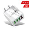 3usb Digital Display Fast Charger 5v3a Multi-function Adapter Travel Charger