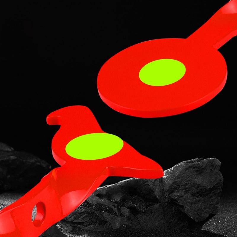 Durability Flipping Practice Targets 360 Degree Rotating Catapult Outdoor Backyard Targets Bidirectional Animal Targets