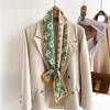 Tassel-decorated Suit Necktie Belt Small Strip Headband Silk Scarf Women's Double-sided Printed Narrow Thin Scarf