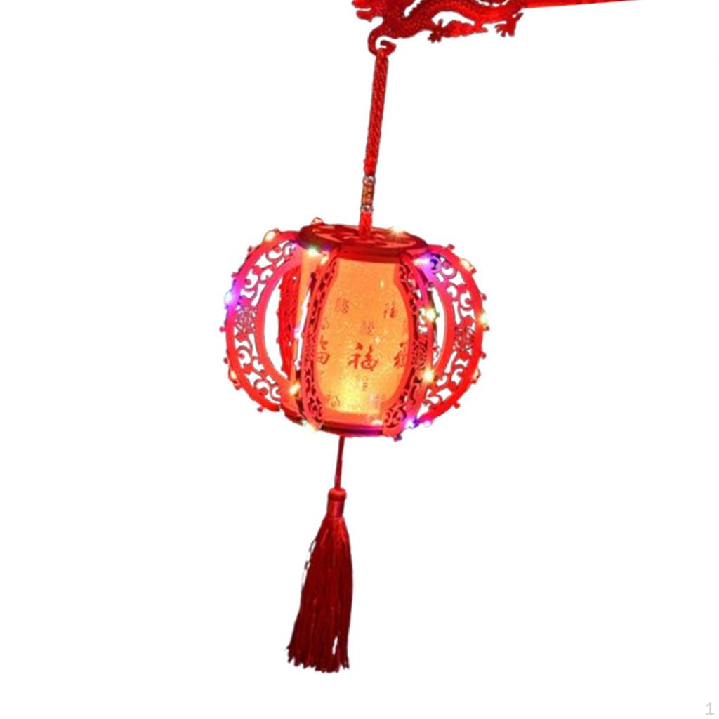 Chinese Hand Lantern, Decorative Home Holiday Decoration, Lunar Year Decoration for