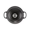 Le creuset cocotte à pain en fonte émaillée 24 cm noir