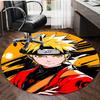 1pc NARUTO (4) Design Printed Area Round Carpet for Bedroom Living Room Home Decor Rugs Mat Non Slip Mat Rug for Bedside