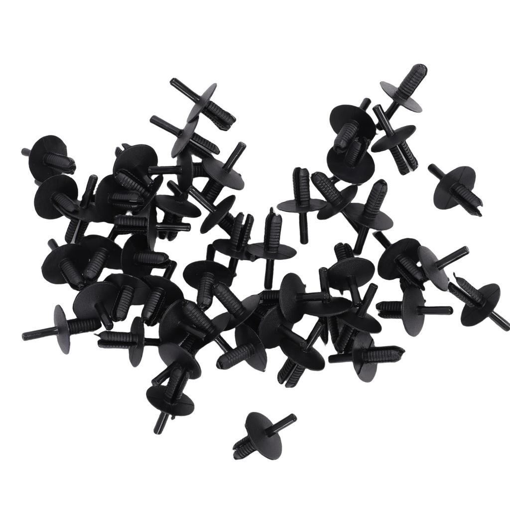 50PCS Car Body Fastener Rivets Replacement for 1 2 3 5 7 Series 51111908077 Bumper Clips Plastic Fasteners Push