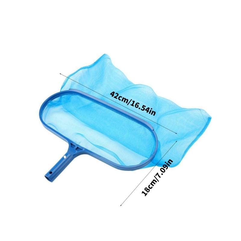Feinmaschiges Laubnetz Tiefer Beutel Tiefwasser-Laubsammler Tragbares Reinigungswerkzeug für Teich- und Wannenbenutzung Langlebig