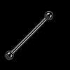 On-Board Bracket Accessories 17mm Double-Headed Ball Extension Restoration Expansion Universal Aluminum Alloy Central Control