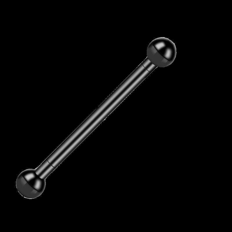 On-Board Bracket Accessories 17mm Double-Headed Ball Extension Restoration Expansion Universal Aluminum Alloy Central Control