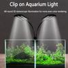 White Light Fish Tank Clip Lamp Flexible Bendable Fish Tank Light Landscape Lamps  Home Aquariums