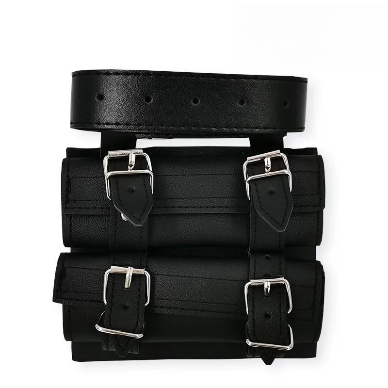Medieval Double Katana Sword Belt Holster Anime Demon Cosplay Prop Samurai Sabre Waist Real Japan Katana Backpack Holder Decor