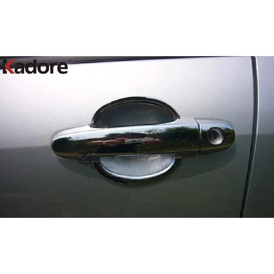 Side Door Handle Bowl Cover Trim For Toyota Sienta 2015 2016 2017 NHP170 2nd Ge Chrome Car Handles Cup Frame Trims Accessories