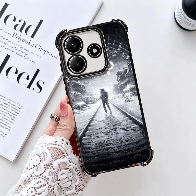 Metro 2033 Soft Phone Case For Xiaomi Redmi Note 14 15 Pro Plus 13 12 11S 11T 5G 10 9S 9 Plating Anti-Fall Fundas