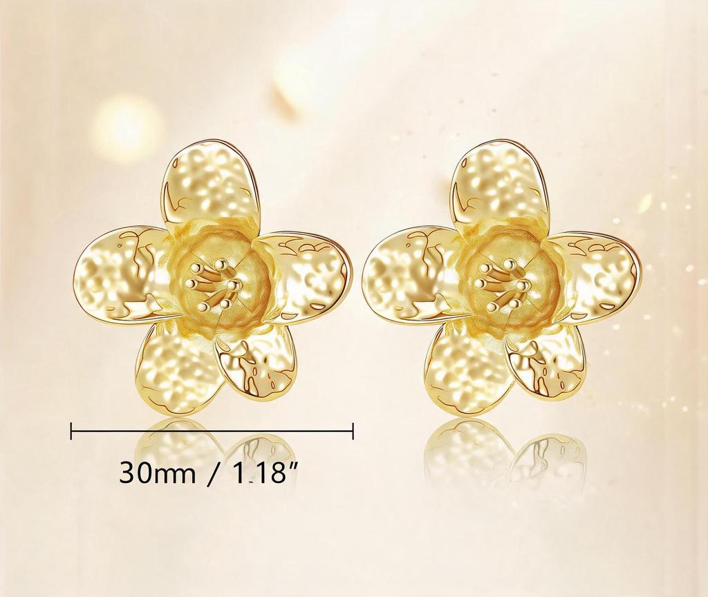 Elegant Pearl Earrings: New Chinese Style, Copper-Plated Silver with a Unique Gold Design