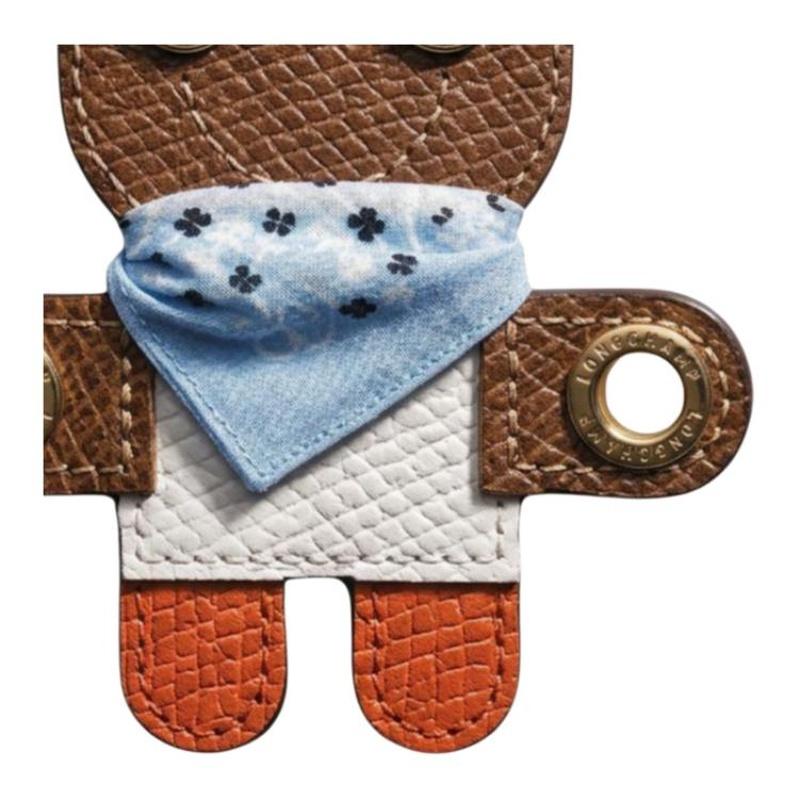 Longchamp Champion pattern finish with headscarf, cowhide, bag peripherals, unisex couple style, multi-color 36119J95317