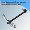 1Pc Rear Suspension Front Lateral Arm Adjust Camber Eccentric Cam Bolt Kit Compatible with Subaru 2019-2026 Ascent, 2013-2026 Crosstrek, 2009-2025