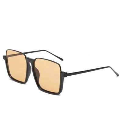 Vintage Large Frame Glasses Fashion Style Same Face Big Face Slimming Women'S Street Photography Sunglasses Uv Protection