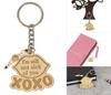 Inkdotpot Funny Keychain I'm Still Not Sick Of You Xoxo Wood Engraved