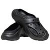 Crocs Caged Unisex Black Casual Versatile Breathable Anti-wear Closed Toe Slides 211907-001